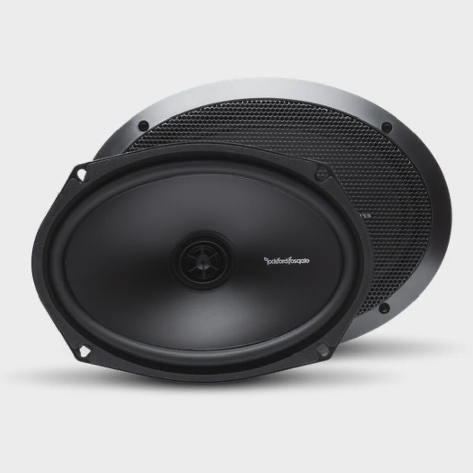 ROCKFORD FOSGATE 6X9&quot; FULL RANGE 2-WAY COAXIAL SPEAKERS 130W PEAK 4 OHM R169X2