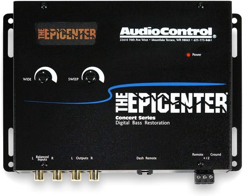 AUDIOCONTROL DIGITAL BASS RESTORATION PROCESSOR THE EPICENTER CONCERT SERIES
