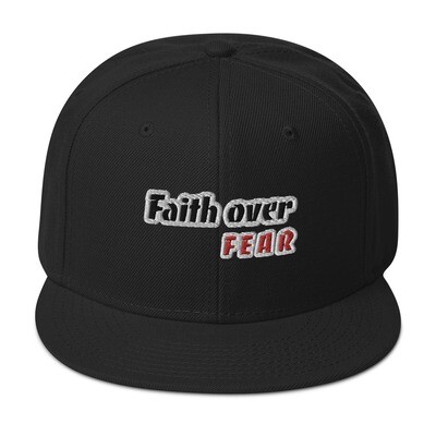 Snap-back ”Faith over Fear”  Hat