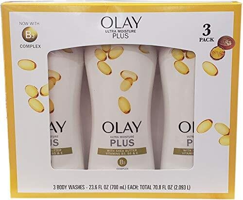 Olay Ultra Moisture Plus Body Wash 23.6 Oz 3 Pack 3Count ()