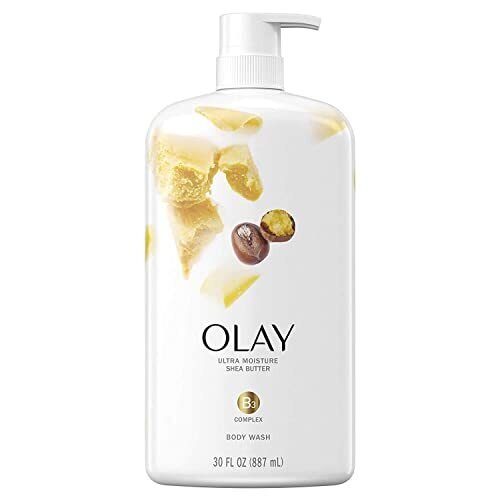 Olay Ultra Moisture Body Wash with Shea Butter 30 fl oz (Pack of 4)