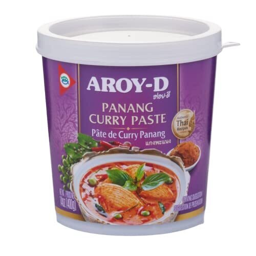Aroy-D Panang Curry Paste (Pate De Curry Panang) 14 oz