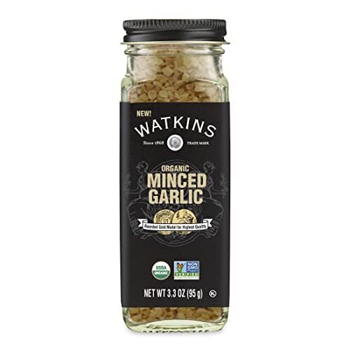 Watkins Organic Minced Garlic 3.3 oz. 1 Count