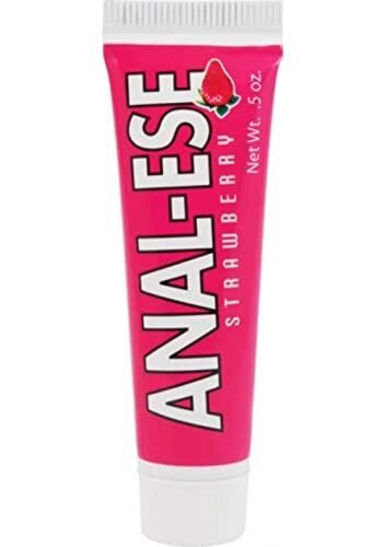 Anal-Ese Flavored Desensitizing Anal Gel Strawberry -1 Pack