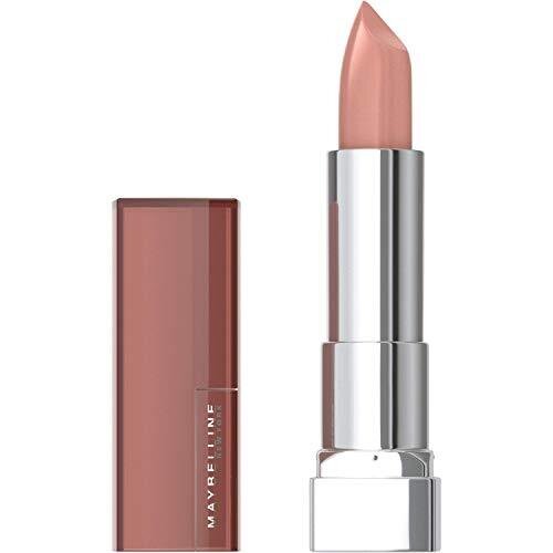 Maybelline Color Sensational Lipstick Lip Makeup Cream Finish Hydrating Lipstick Nude Lust Nude 0.15 Oz