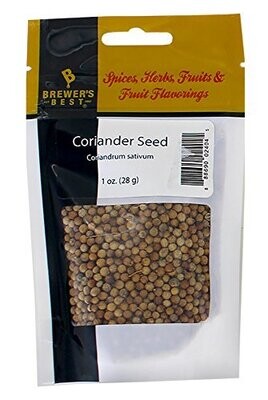 Brewing Herbs and Spices - Coriander Seed 1Oz
