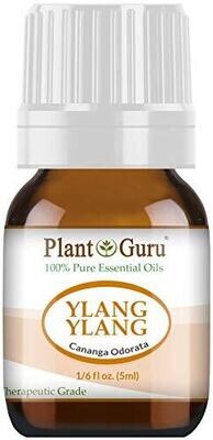 Ylang Ylang Essential Oil 5 Ml 100% Pure Undiluted Therapeutic Grade.