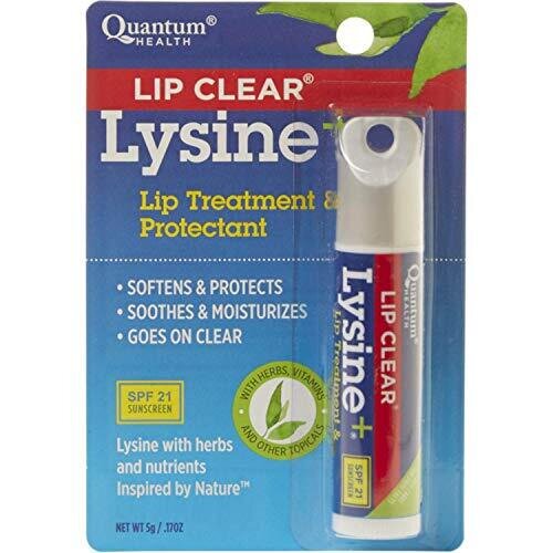 Quantum Lip Clear Lysine+ Coldstick .17 Ounces Each (Value Pack of 8)