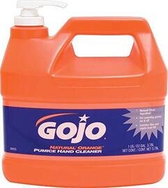 Gojo Hand Cleaner with Pumice Orange Formula 1 Gal. Plastic Bottle