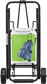 Travel Smart by  Multi-Use Luggage Cart Black