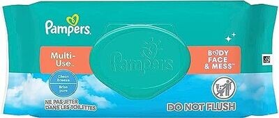 Baby Wipes  Expressisons Fresh Bloom Scented 1X Pop-Top Pack 56 Count