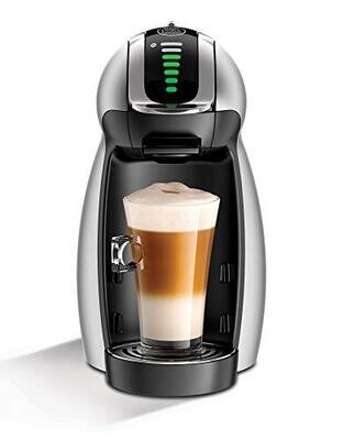 NESCAFÉ  Coffee Machine Genio 2 Espresso Cappuccino and Latte Pod Machine Silver
