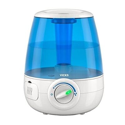 Filter-Free Ultrasonic Cool Mist Humidifier Medium Room 1.2 Gallon Tank-Humidifier for Baby and Kids Rooms Bedrooms and More