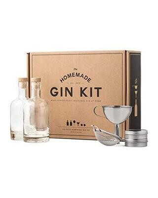 W&P Homemade Gin Kit Make Your Own Kit Botanical Blend and Juniper Berries Home Kit Kitchen Essentials DIY