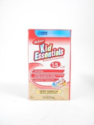 Boost Kid Essentials 1.5 Balanced Nutritional Drink Vanilla Vortex 8 FL OZ