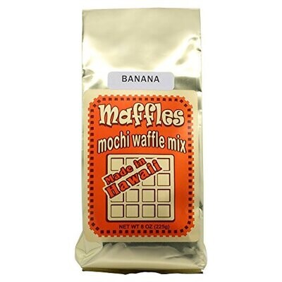 Maffles Mochi Waffle Pancake Mix from Hawaii (Banana 8 Ounce)