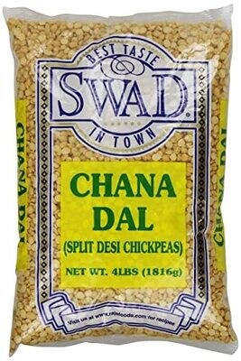 Swad Chana Dal (Split Desi Chickpeas) 4 Pound