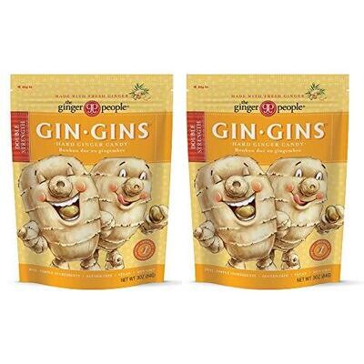 The Ginger People Gin Gins Hard Candy - 3 oz (Pack of 2)