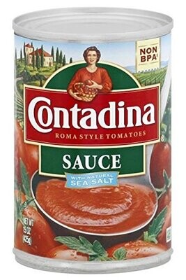 Contadina Roma Style Tomato Sauce - with Natural Sea Salt 15 oz. (Pack of 2)