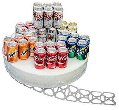4300 Count Roll 6pk Rings Universal Fit - Fits all 12oz Beer Soda Cans - FAST SAME DAY SHIPPING