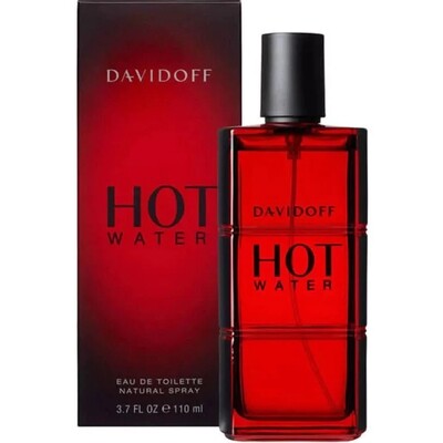 DAVIDOFF HOT WATER FOR MEN EAU DE TOILETTE 110ML