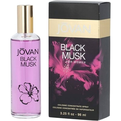 JOVAN BLACK MUSK FOR WOMEN COLOGNE 96ML