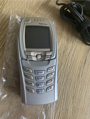 Nokia 6810 - Gold Silber Handy