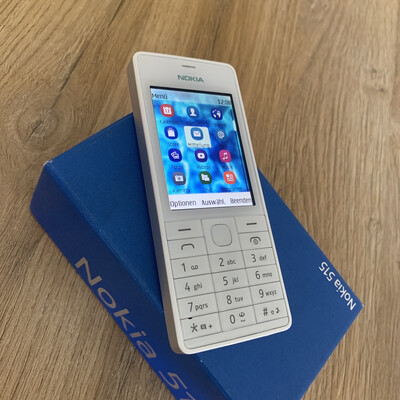 Nokia  515 -Weiß (Ohne Simlock)  100% Original !! sehr gut