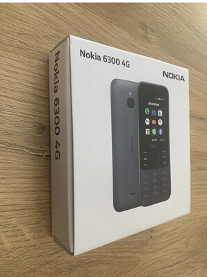 Nokia 6300 4G-4GB (Dual-SIM) 100% Original! Neu!