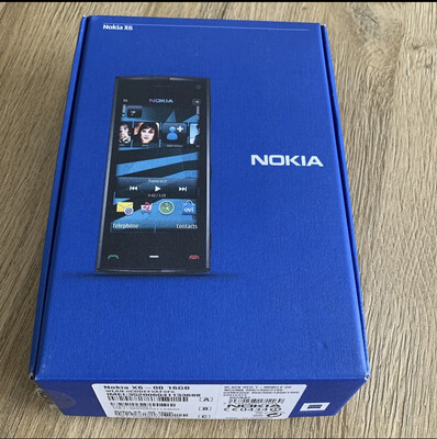 Nokia  X6-00 - 16GB - Black RED