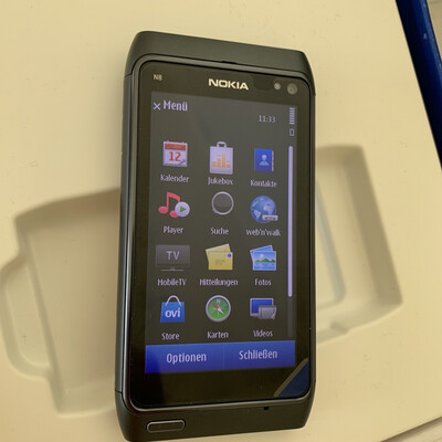 Nokia  N8-00 - 16GB - Dark Gray PR1.0