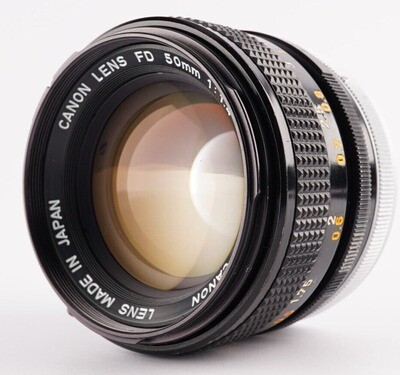 Canon FD 50mm 1.4 SSC