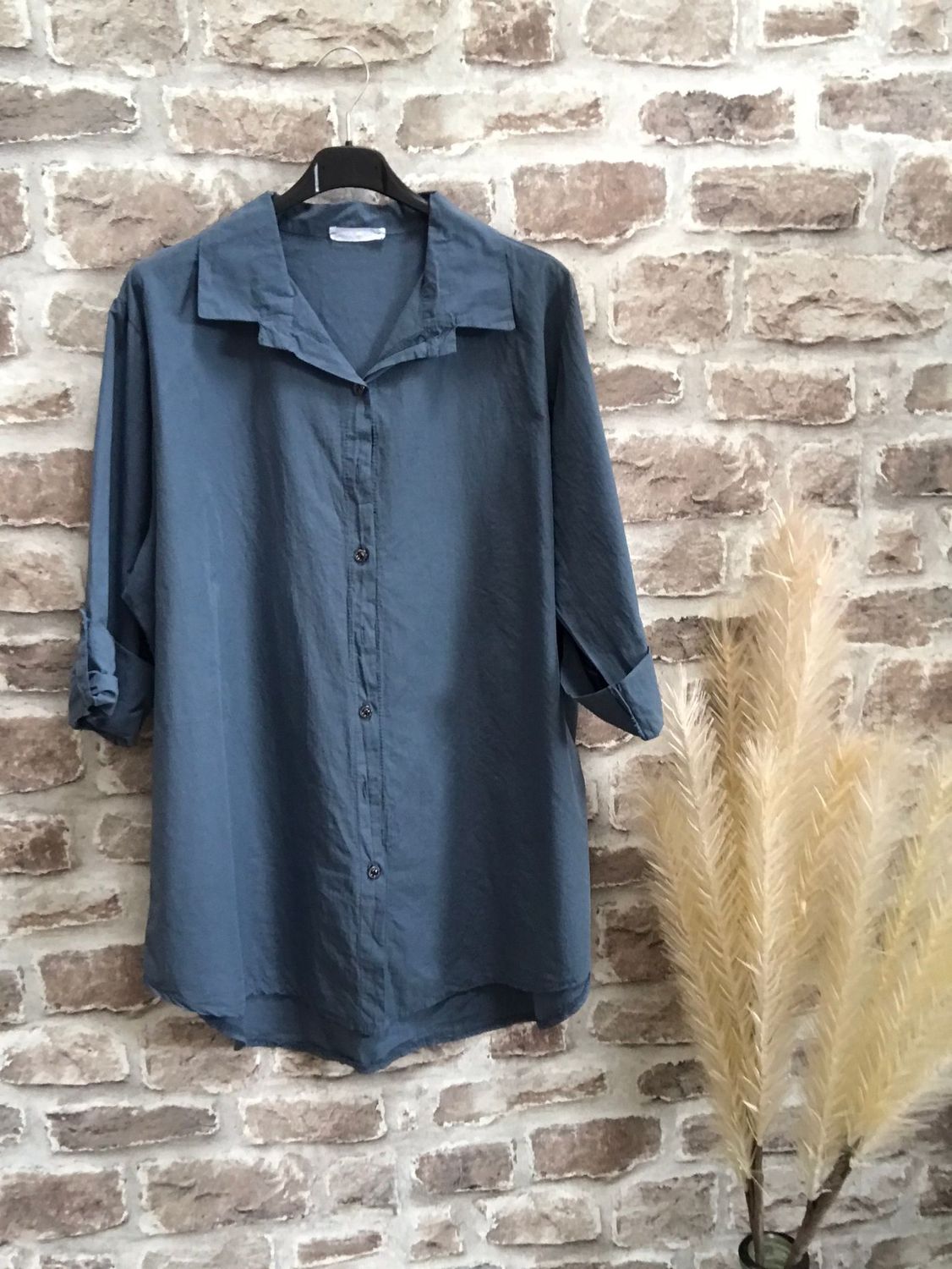 CHEMISE UNIE JEANS