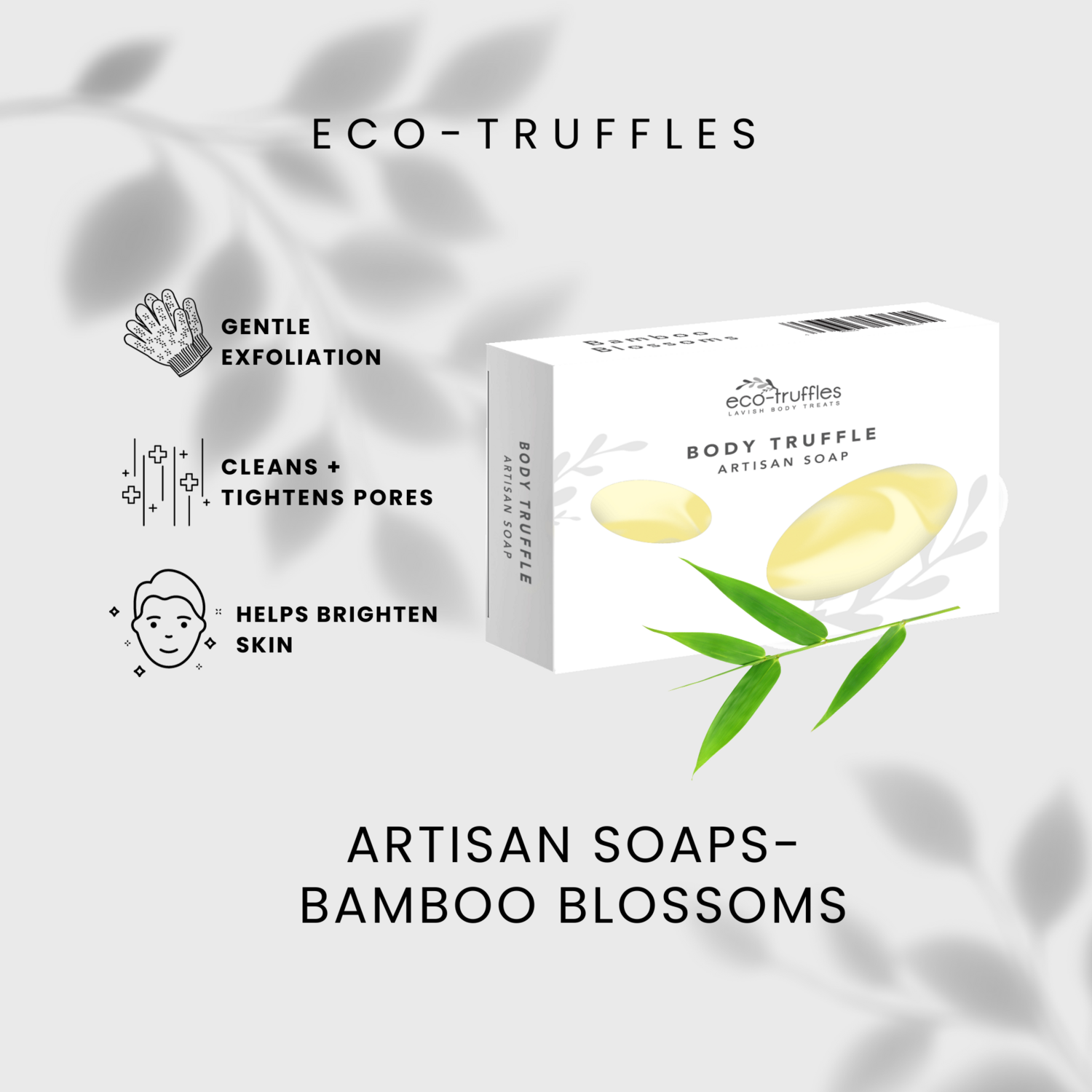 Eco-Truffles Floral Soaps- $40.00TTD