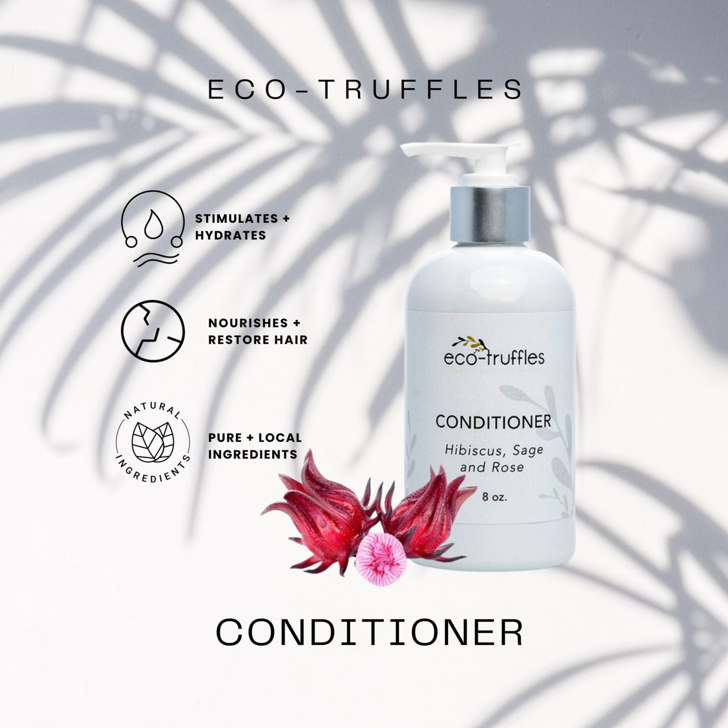Eco-Truffles Hibiscus (Sorrel) Conditioner