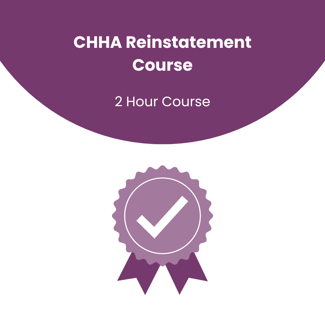 CHHA Reinstatement Course