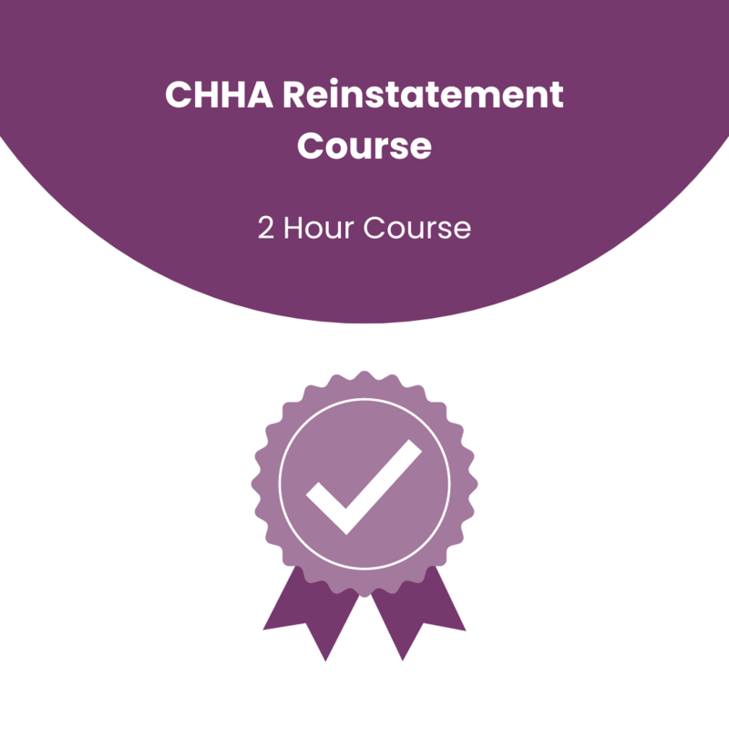 CHHA Reinstatement Course