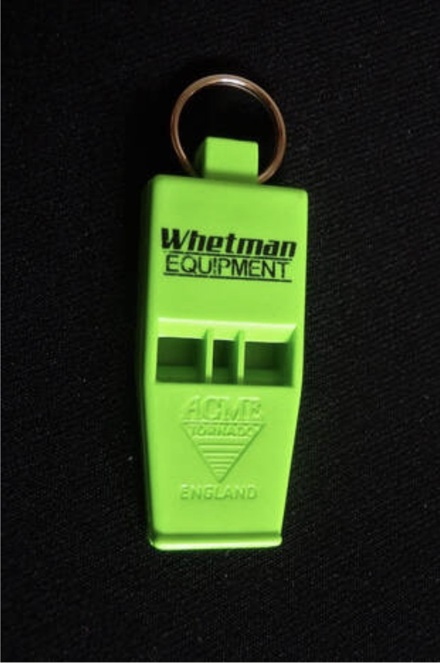 Whetman Equipment reddingsfluitje