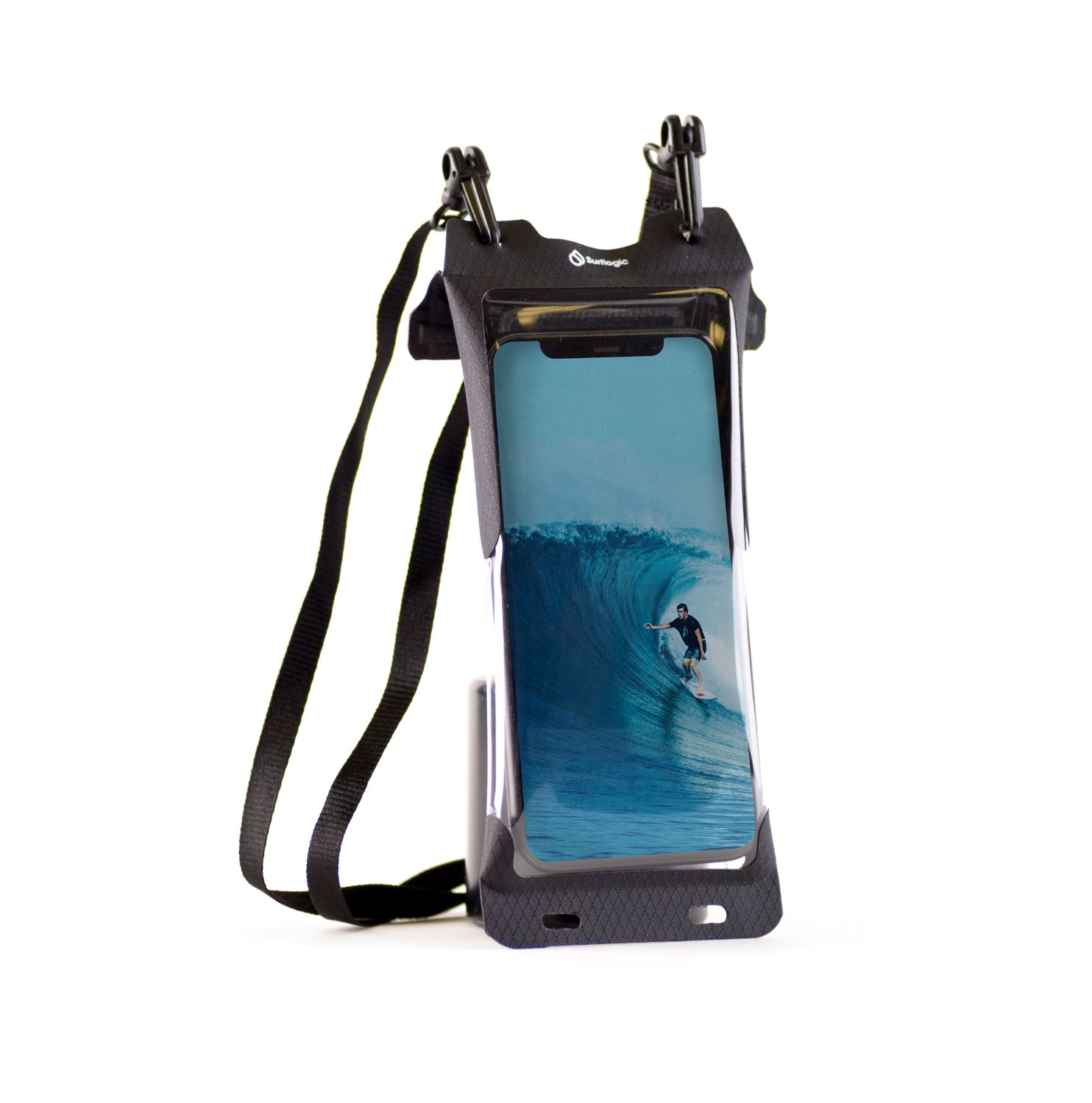 SURFLOGIC WATERPROOF PHONE CASE BLACK