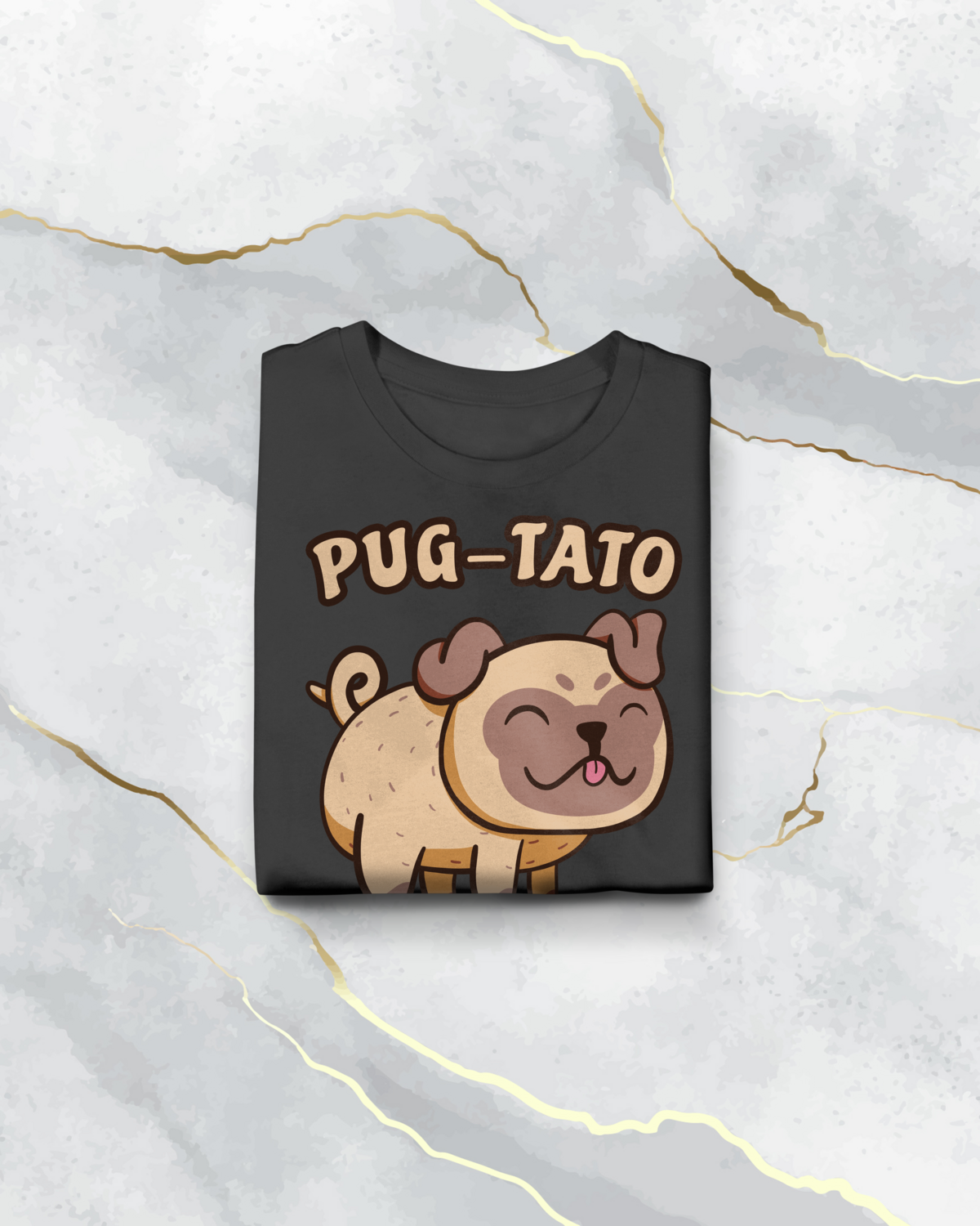 Pug-Tato Unisex T-Shirt