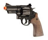 S&W M29 Electroplated Metal Revolver (Black Chrome), Length: 3"