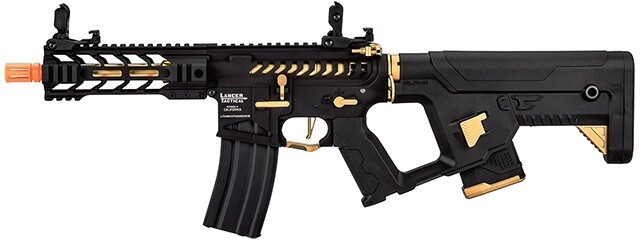 Lancer Tactical Enforcer Battle Hawk Proline M4 7", Colour: Gold