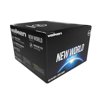 Valken New World 2-Tone .68 Caliber Paintballs - 2000 Ct.