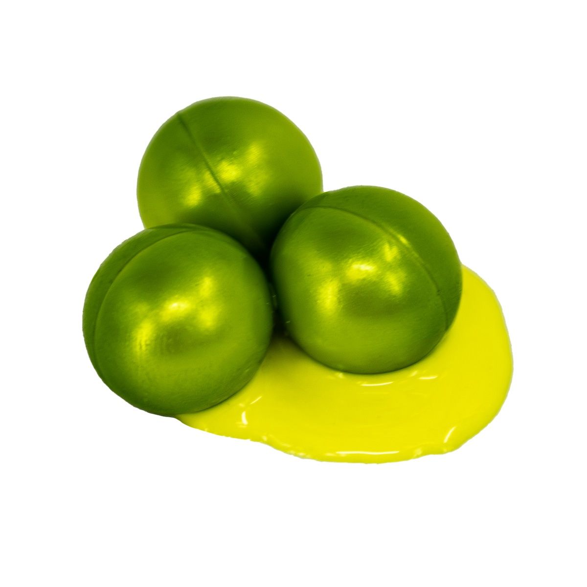 Valken Redemption PRO 68 Caliber Paintballs - 2000 Ct., Colour: Metallic Green (Yellow Fill)