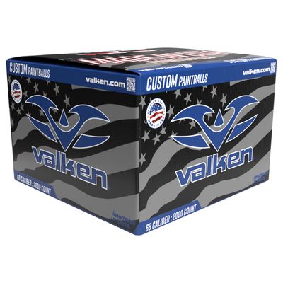 Valken Custom Two-Tone .68 Caliber Paintballs - 2000ct.