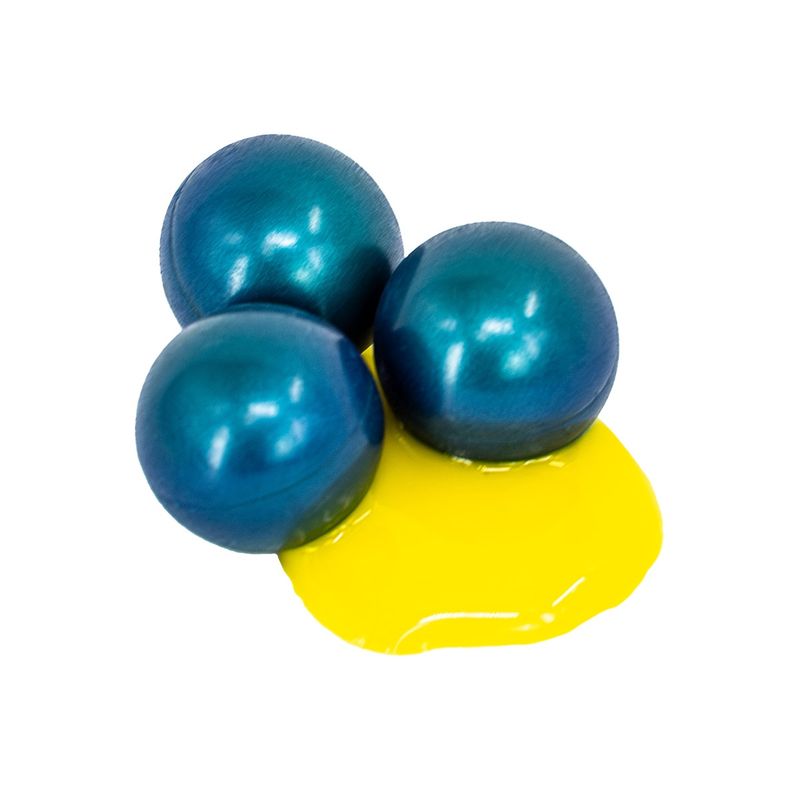 Valken MERICA® PRO Paintballs .68 Caliber - 2000 ct., Colour: Blue (Yellow Fill)