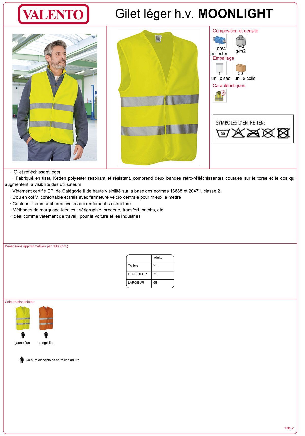 Gilet de sécurité Moonlight