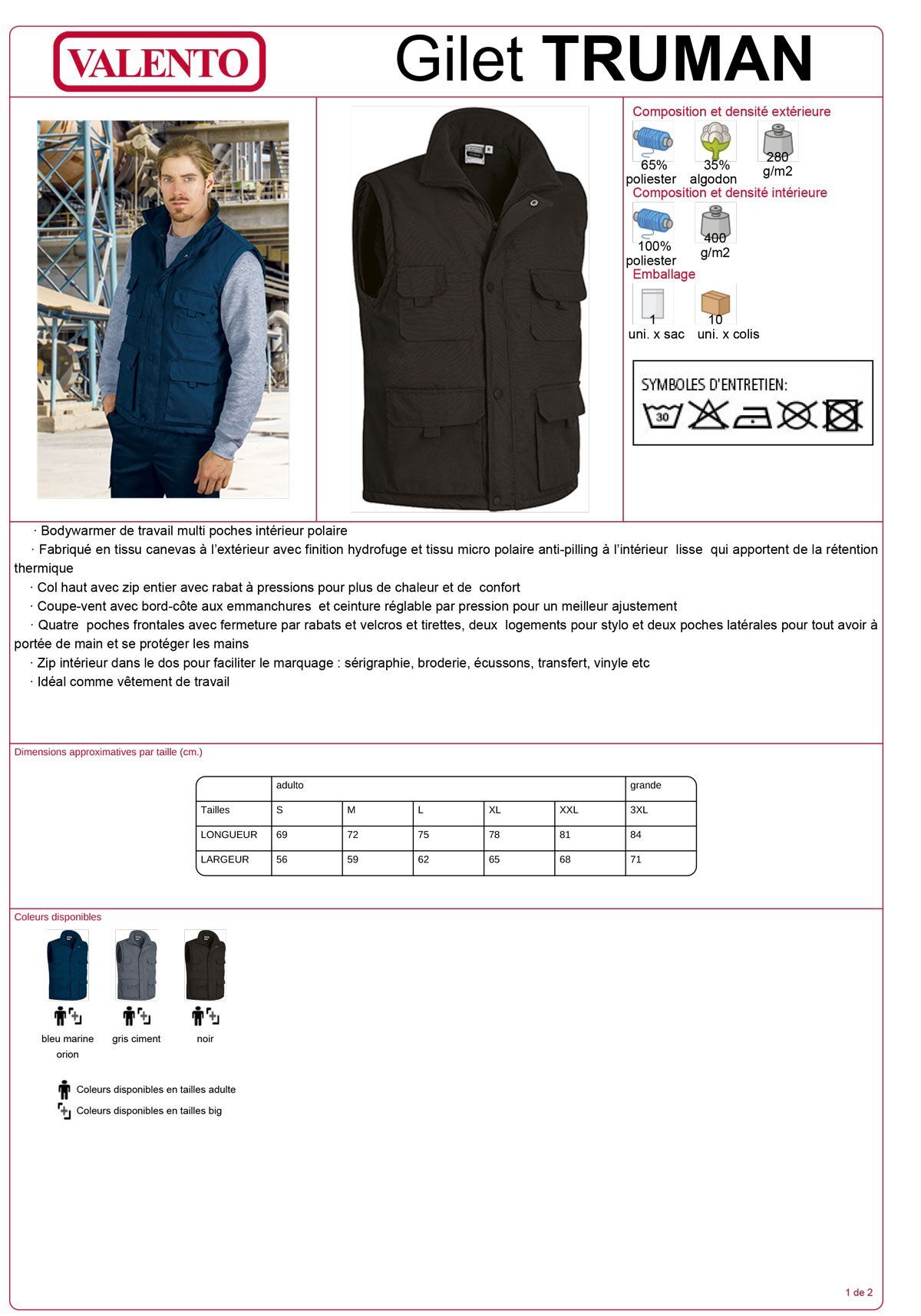Bodywarmer Truman