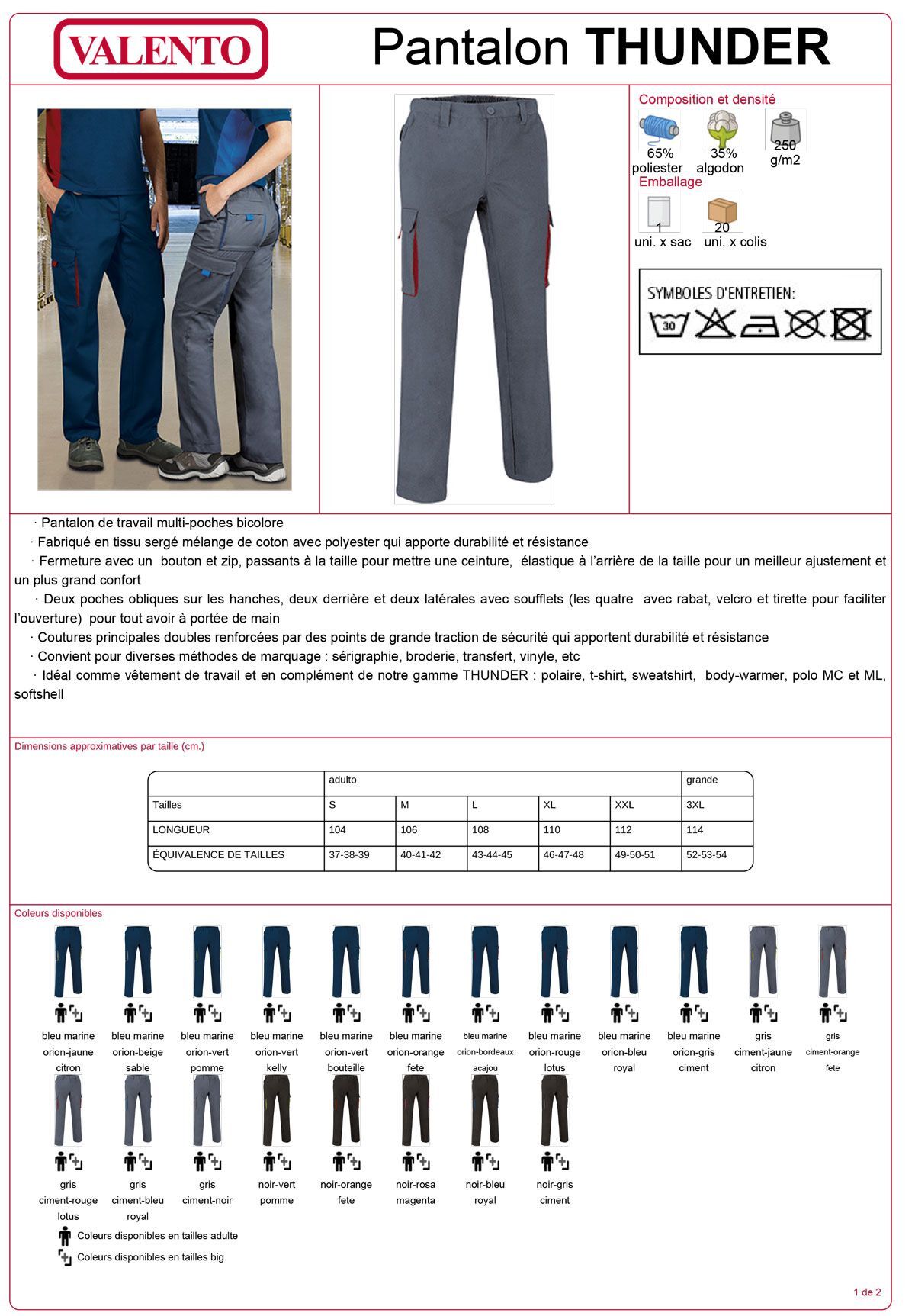 Pantalon Thunder
