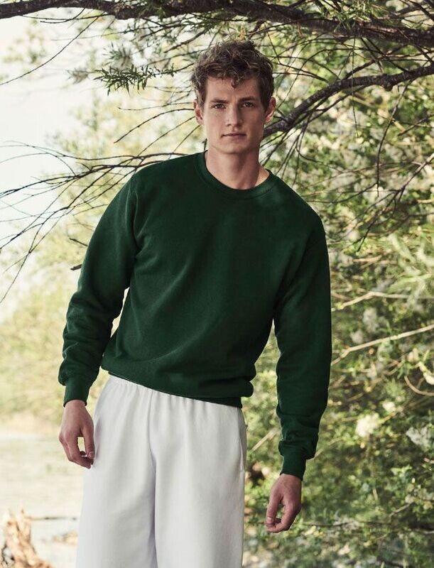 Classic set-in sweat